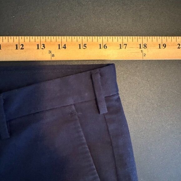 Uniqlo Men's Navy Blue Flat Front Chino Pants, Size 32x34 - Picture 4 of 5